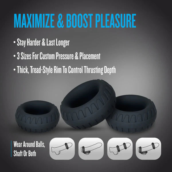 Performance Plus 'Drift' 3pc C/Ring Set