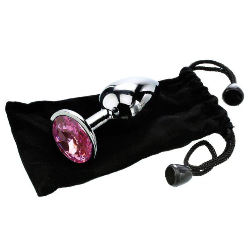 Adam & Eve 'Pink' Gem Anal Plug -Medium