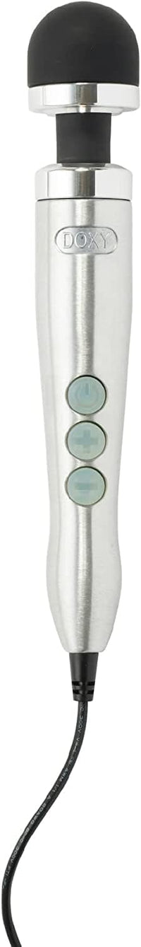 Doxy Die Cast 3 Vibrator Wand -Silver