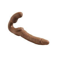 Fuze Tango Real Silicone Strapless Strap-On -Caramel