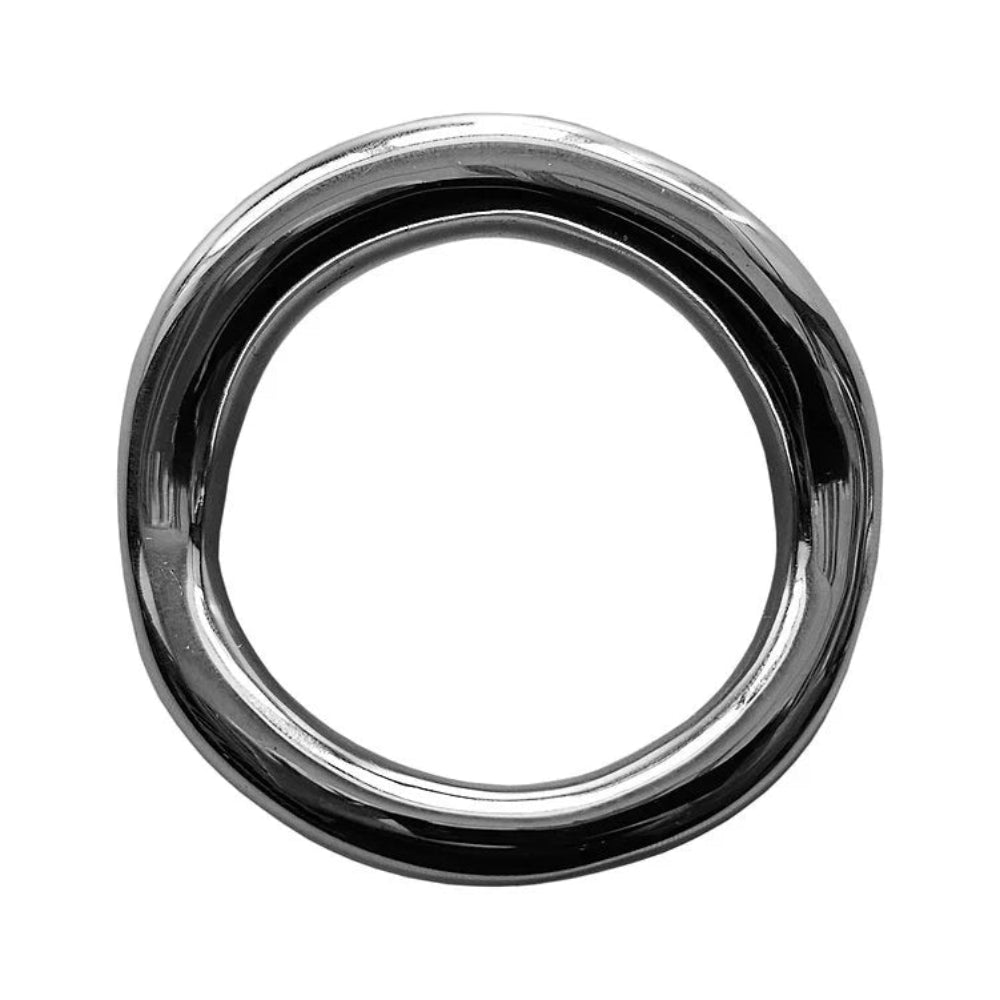 Rogue Stainless Steel 'Ergonomic' Cock Ring - 50mm