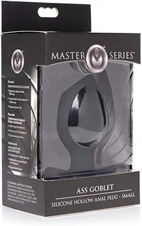 MS "Ass Goblet" Silicone Hollow Plug -Small