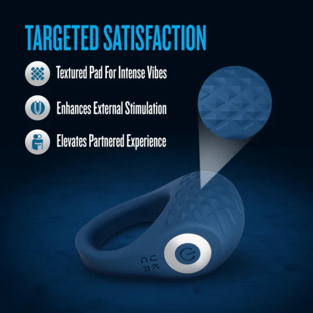 Performance Plus 'Flex Pro' Cock Ring -Blue