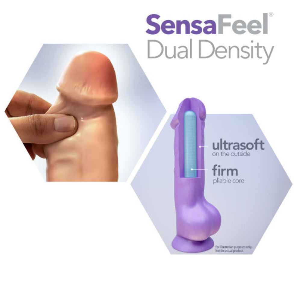 Au Naturel Sensa Feel Dildo 7"