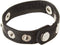 Black Leather ''Speed Snap'' C Ring -Bulk