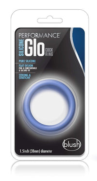 Performance Go Pro Glo Cock Ring -Blue