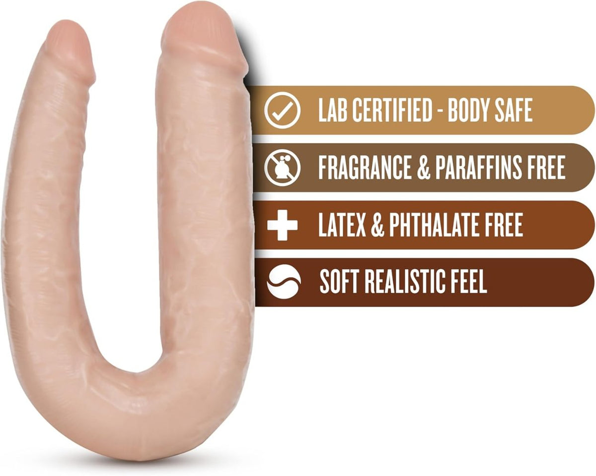 Dr. Skin Dr. Double Dual Ended Realistic 18"Dildo