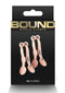 Bound ''C1'' Nipple Clamps -Rose Gold