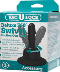 Vac-U-Lock Deluxe 360 Degree Swivel Suction Cup Plug