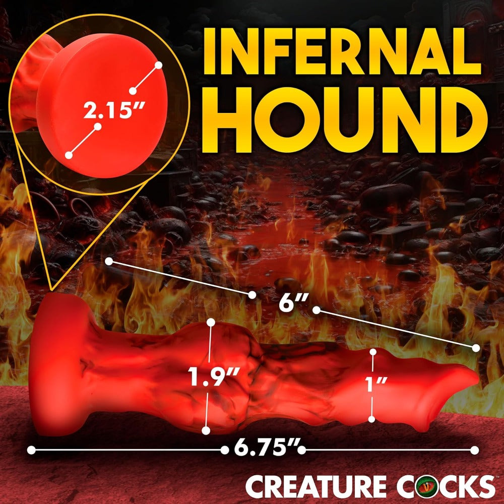 Creature Cocks 'Fire Hound' -Dildo