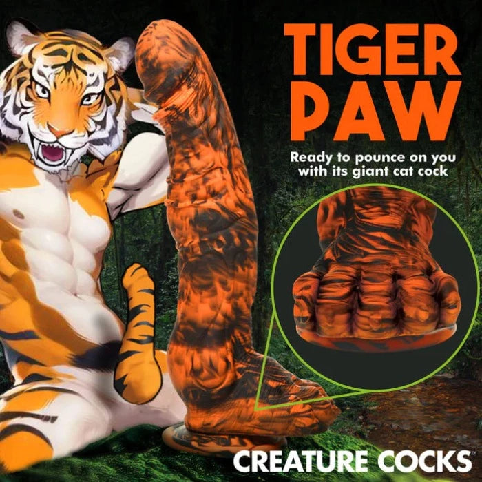 Creature Cocks "Sabretooth" Tiger Dildo