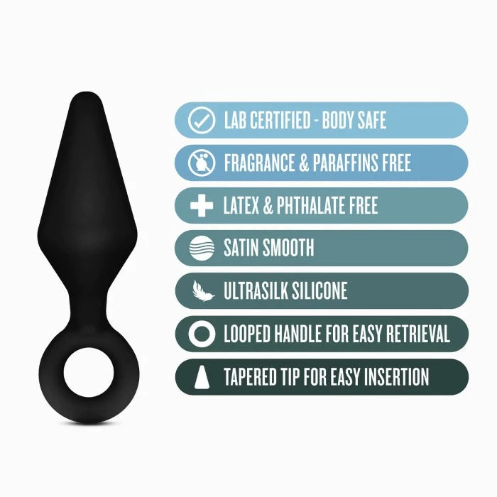Anal Adventures Platinum 'Loop' Plug Kit