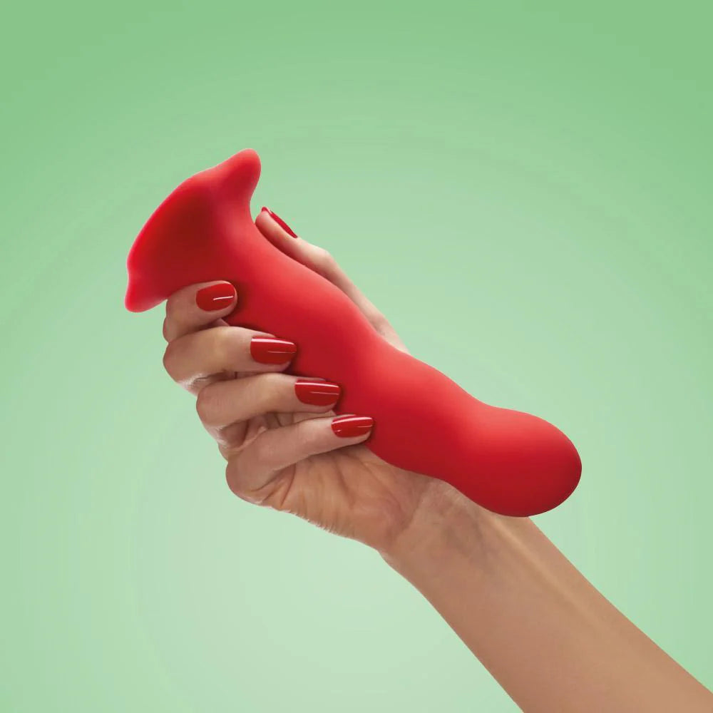 Fun Factory Bouncer Rumble Dildo - Red