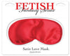 Fetish Fantasy Satin Love Mask -Red