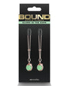 Bound ''G1'' Glows Nipple Clamps -Rose Gold
