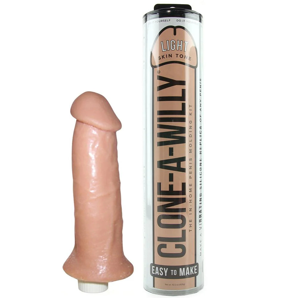 Clone A Willy Vibrating Kit -Light