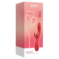 Honey Play Box "Fortexa" App-Enabled Flapping Dual Vibrator