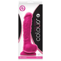 Colours "Dual Density" 8 Inch Dildo -Pink