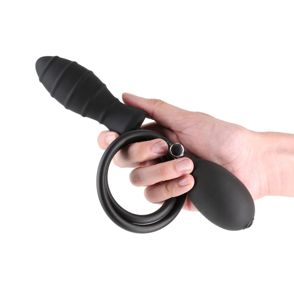 Renegade 'InflataPlay' Anal Plug -Black