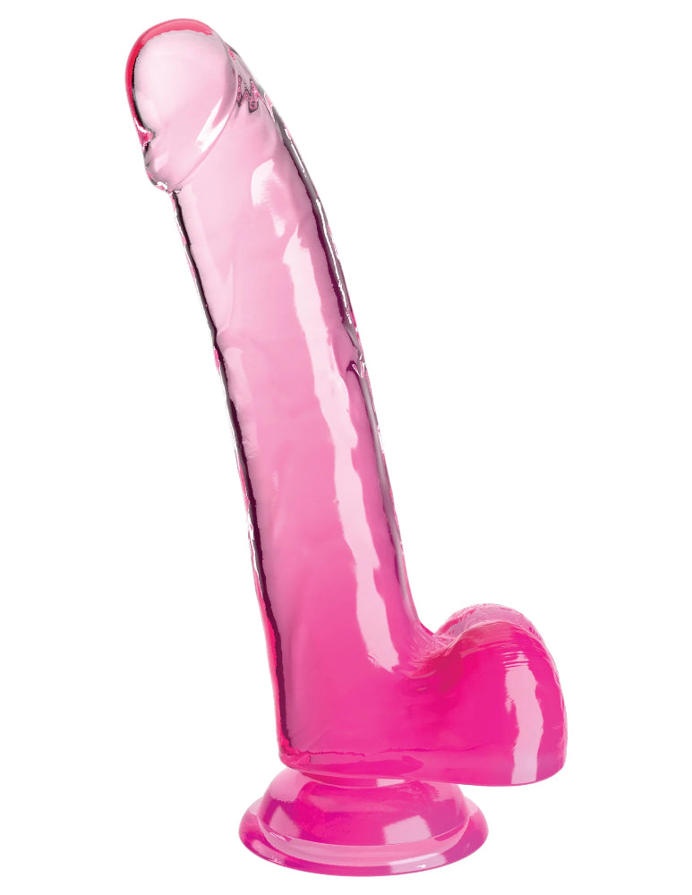 King Cock 9" Pink Dildo