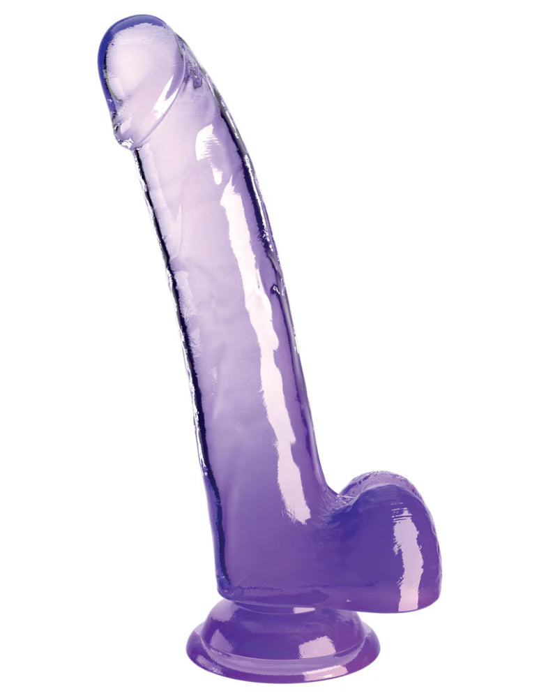 King Cock 9" Purple Dildo