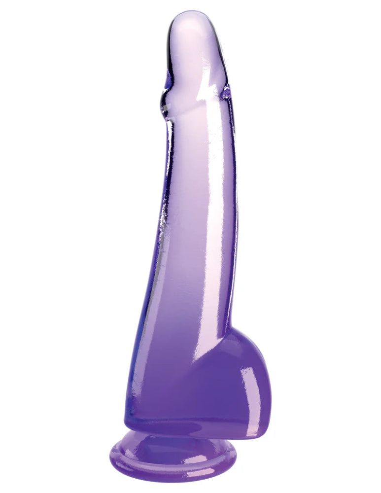 King Cock 10" Purple Dildo