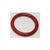Spartacus 1.5" Seamless Steel Cock Ring -Red