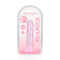 Real Rock 6″ Straight No Balls -Pink