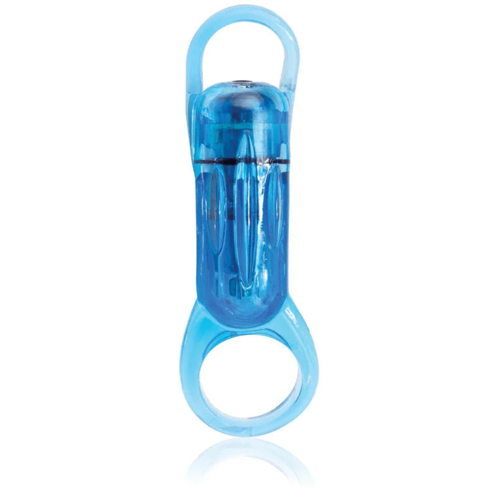 Screaming O RodeO Spinner Vibrating Ring -Blue