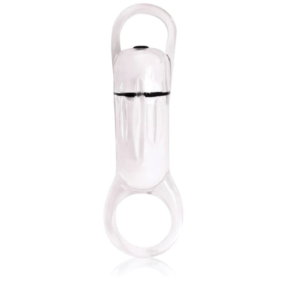 Screaming O RodeO Spinner Vibrating Ring -White