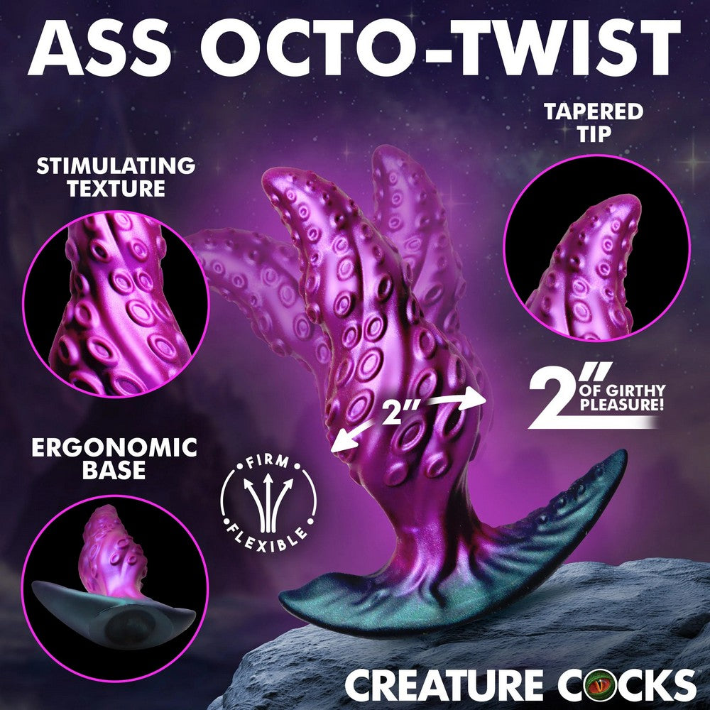 Creature Cocks 'Octo-Twist' Anal Plug