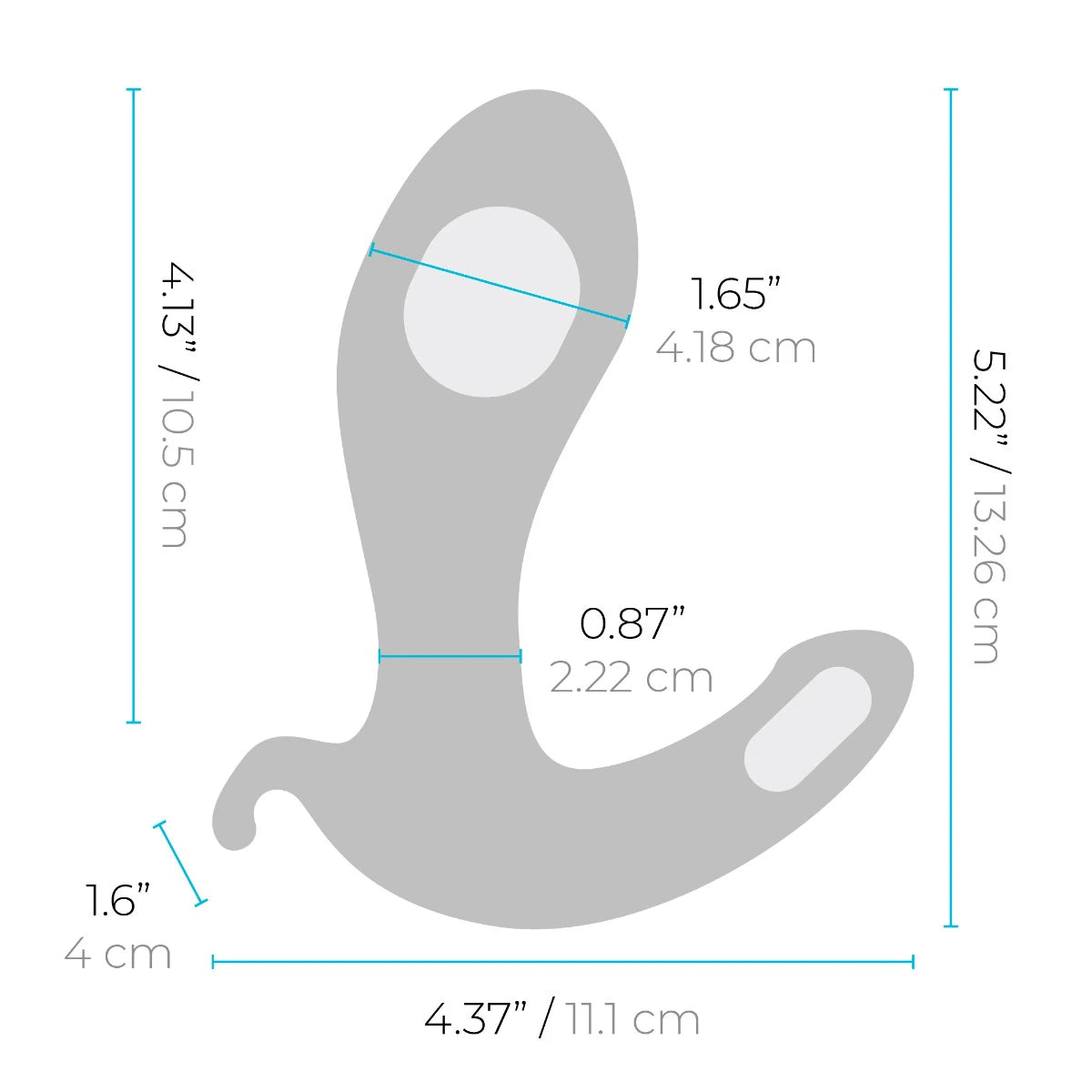 B-Vibe X-Pand Inflatable Butt Plug