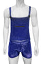 Glitter Overalls - Blue