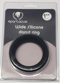 Spartacus 1.75inch Wide Cock Ring -Black