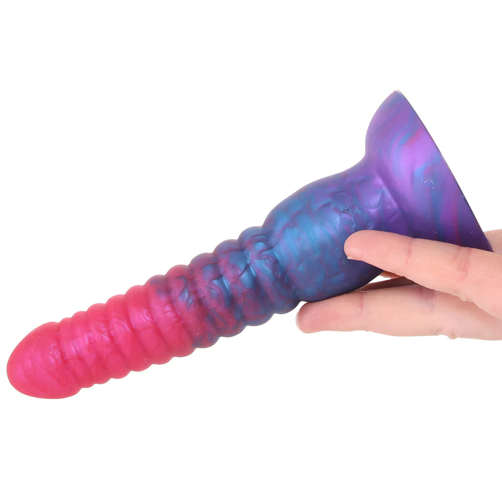 Colours Stacked 6'' Dildo -Pink/Blue