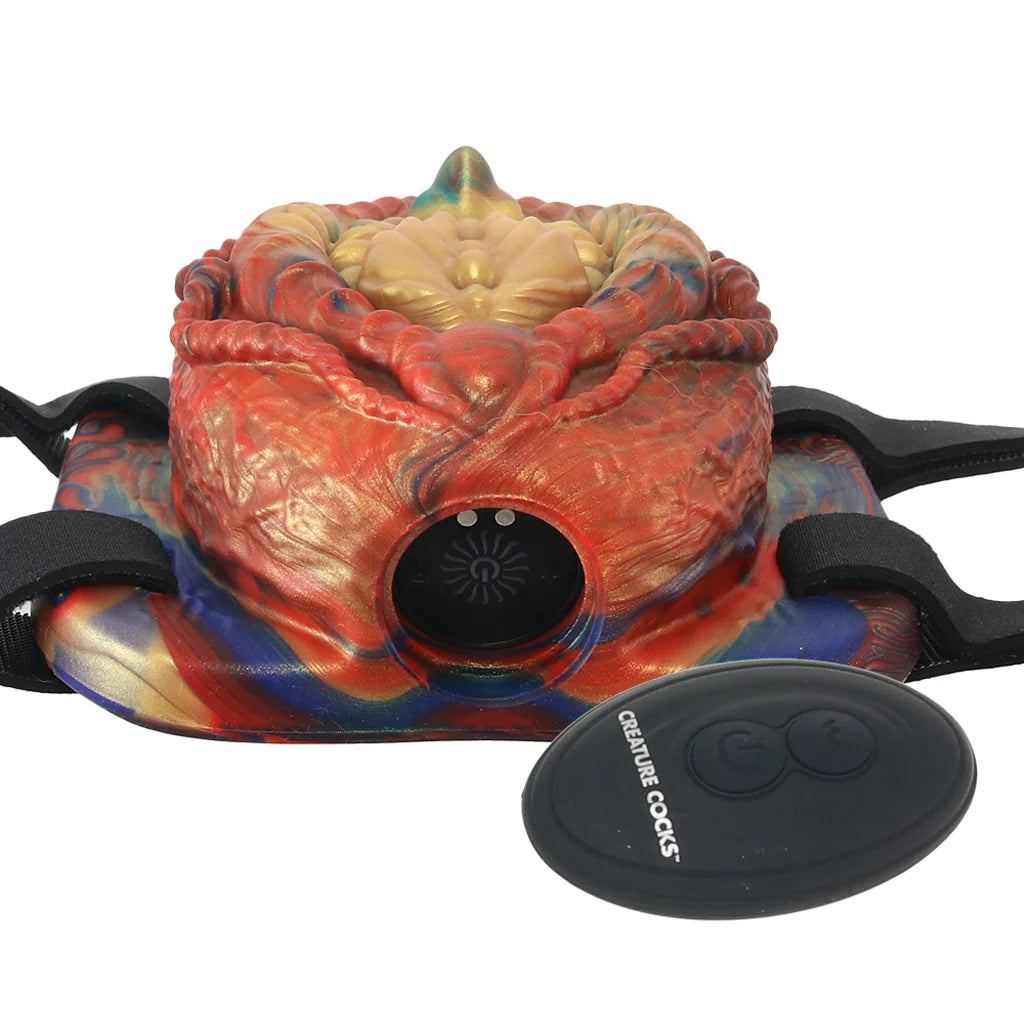 Creature Cocks 'Hell's Angel' Vibrating Grinder Vibe