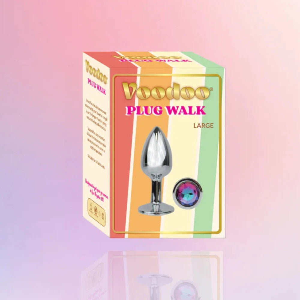 Voodoo "Plug Walk" Anal Gem Plug -Large