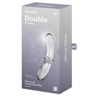 Satisfyer 'Double' Crystal Glass Dildo