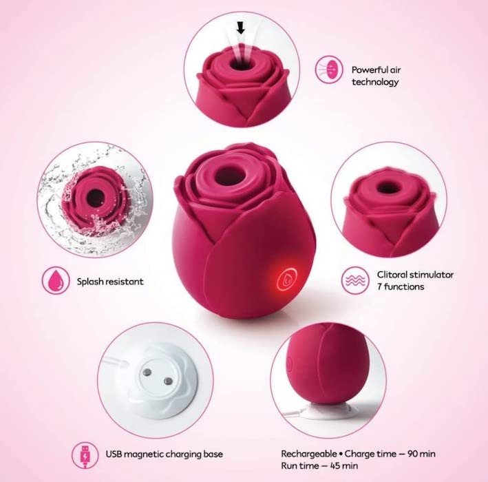 Inya "The Rose" Suction Vibe