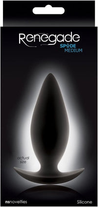 Renegade Spade Silicone Anal Plug -Medium