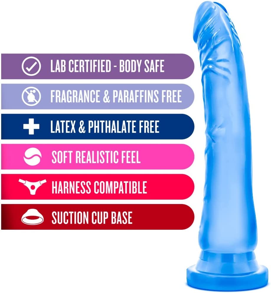 B Your's Sweet n' Hard 6 Dildo -Blue