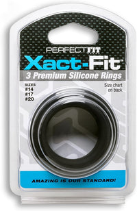 PF 'Xact-Fit' Cock Rings -#14,#17, #20