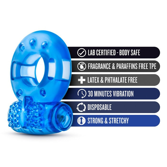 Stay Hard "Reusable" 5-Func Cockring