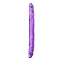 B Yours 14 Inch Double Dildo -Purple