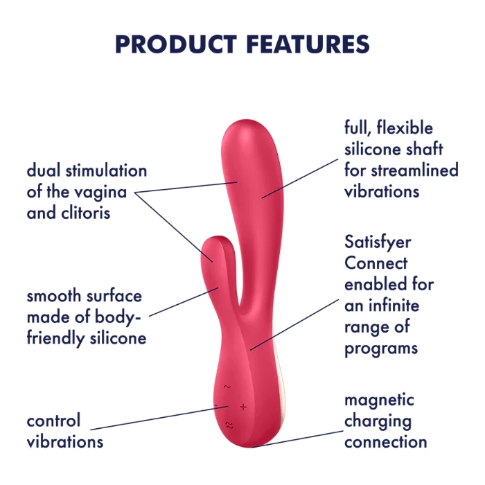 Satisfyer "Mono Flex" Vibrator -Pink