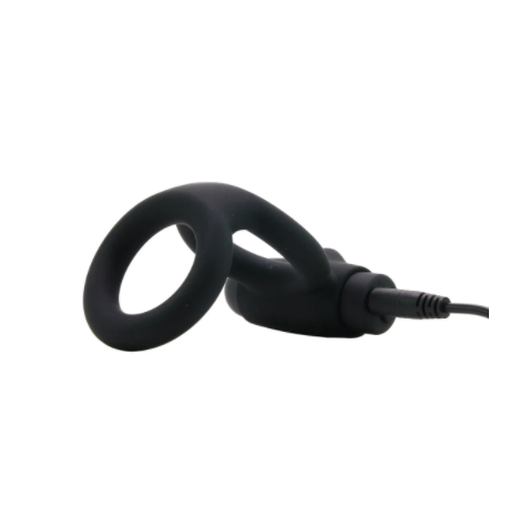 Control "Vibe" Cock & Ball Ring -Blk