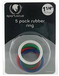 Spartacus "Rainbow" C/rings 5 -1.25"