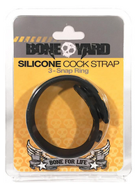 Boneyard "Cock Strap" Silicone -Blk