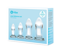 b-Vibe "Glass" Dilators 4-Piece Set