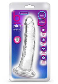 BYours 'Lust n`Thrust' Dildo 7.5in –Clear